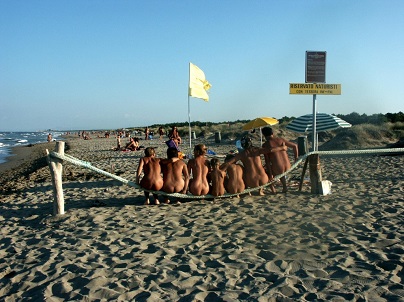spiagge per nudisti